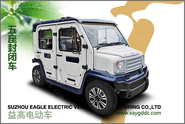 2019款益高五座封閉巡邏車